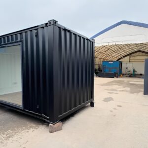 12ft x 8ft Custom Office / Garden Room – Open Plan Portable Building - Colli Trans Containers