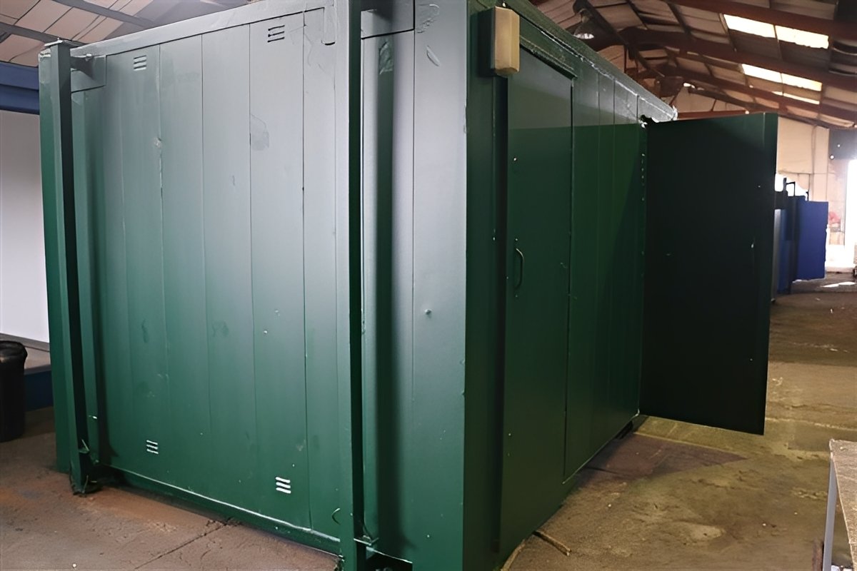 13ft x 9ft Site Office With Toilet - Colli Trans Containers