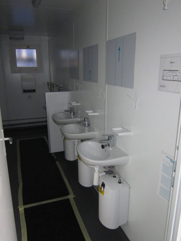 16Ft Toilet Cabin