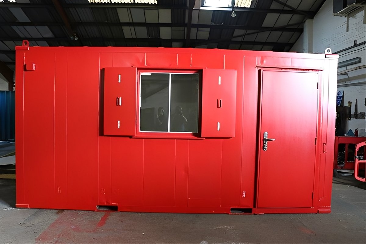 16ft x 9ft Site Office With Toilet - Colli Trans Containers