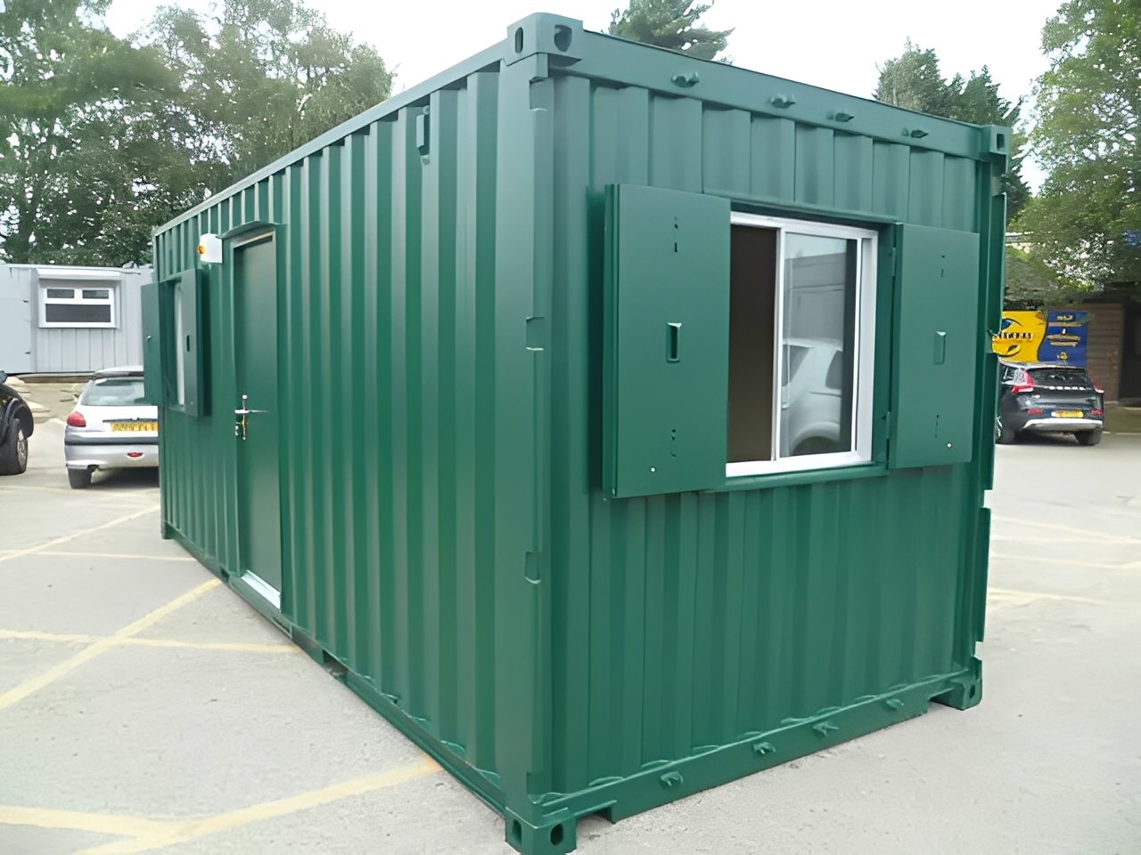 20ft x 8ft Anti Vandal Site Cabin - Colli Trans Containers