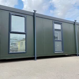 24ft x 10ft Jackleg Cabin (Site Cabin) - Colli Trans Containers