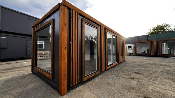 24ft x 10ft Site Office / Marketing Suite – Portable Office, Sales Cabin & Showroom - Colli Trans Containers
