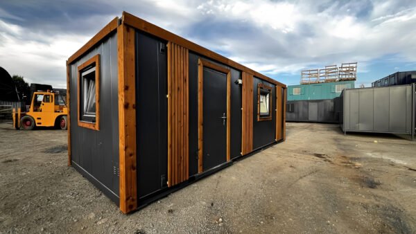 24ft x 10ft Site Office / Marketing Suite – Portable Office, Sales Cabin & Showroom - Colli Trans Containers
