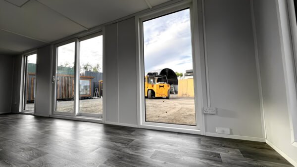 24ft x 10ft Site Office / Marketing Suite – Portable Office, Sales Cabin & Showroom - Colli Trans Containers