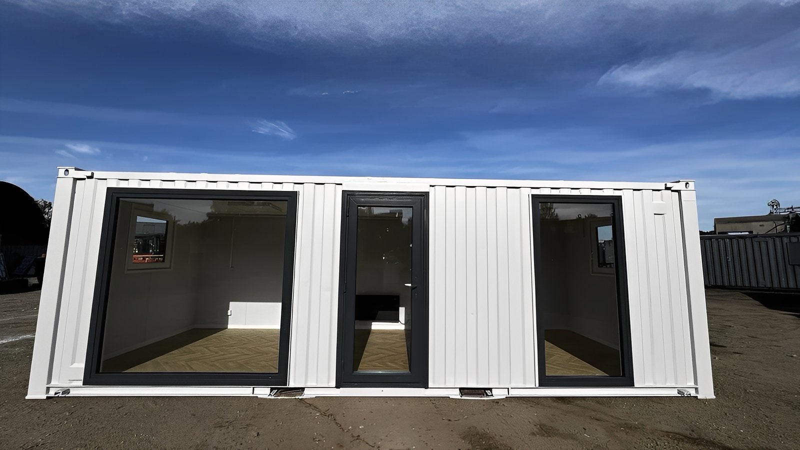 24ft x 9ft Site Office / Marketing Suite – Portable Sales Office or Site Cabin - Colli Trans Containers