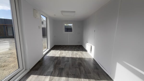 24ft x 9ft Site Office with Toilet – Sales Office / Marketing Suite / Portable Site Cabin - Colli Trans Containers