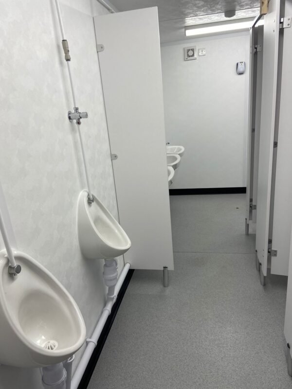 3+1 Steel Toilet Cabin 16Ft x 9Ft