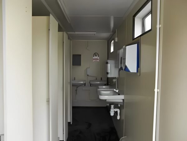 4+1 Anti Vandal Toilet Block - Colli Trans Containers