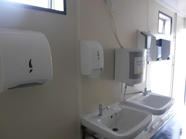 4+1 Anti Vandal Toilet Block - Colli Trans Containers