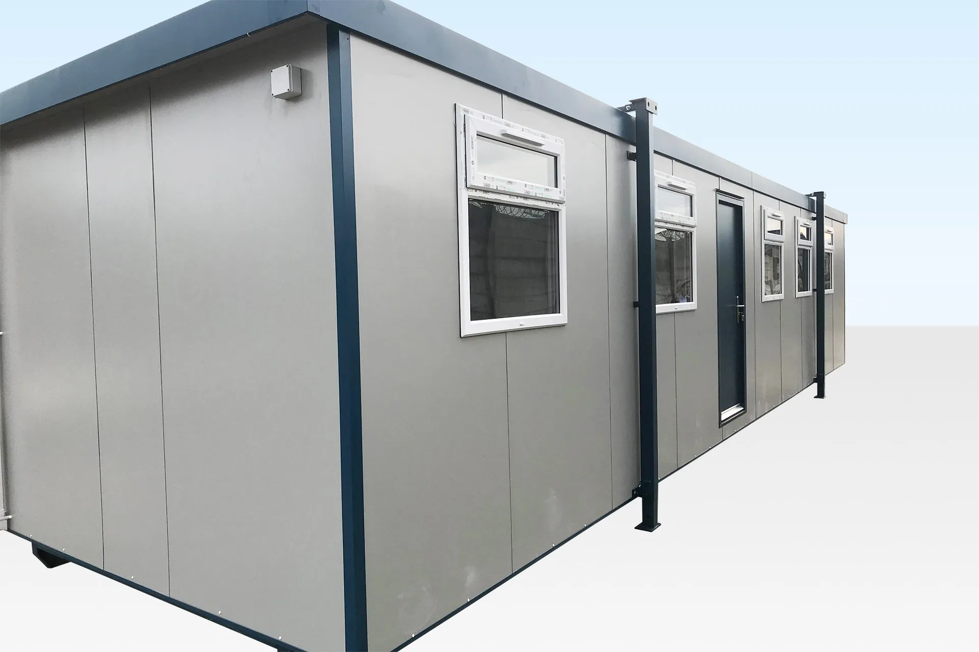 48Ft x 10Ft Jackleg Office Cabin - Colli Trans Containers