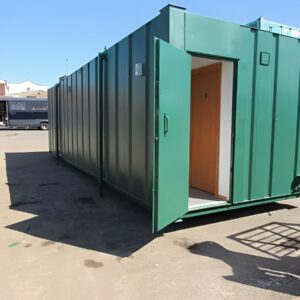 5+1 Anti Vandal Shower Toilet Block - Colli Trans Containers