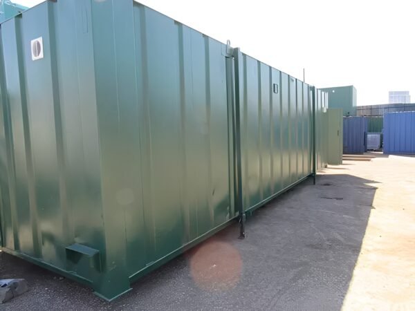 5+1 Anti Vandal Shower Toilet Block - Colli Trans Containers