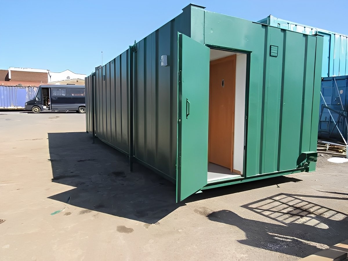 5+1 Anti Vandal Shower Toilet Block - Colli Trans Containers