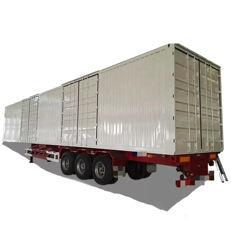 53ft Dry Van Box Trailer Cargo Truck Trailer - OneStop Container Store