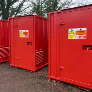 Walk-In Steel Chem Store / Hazardous Material Store