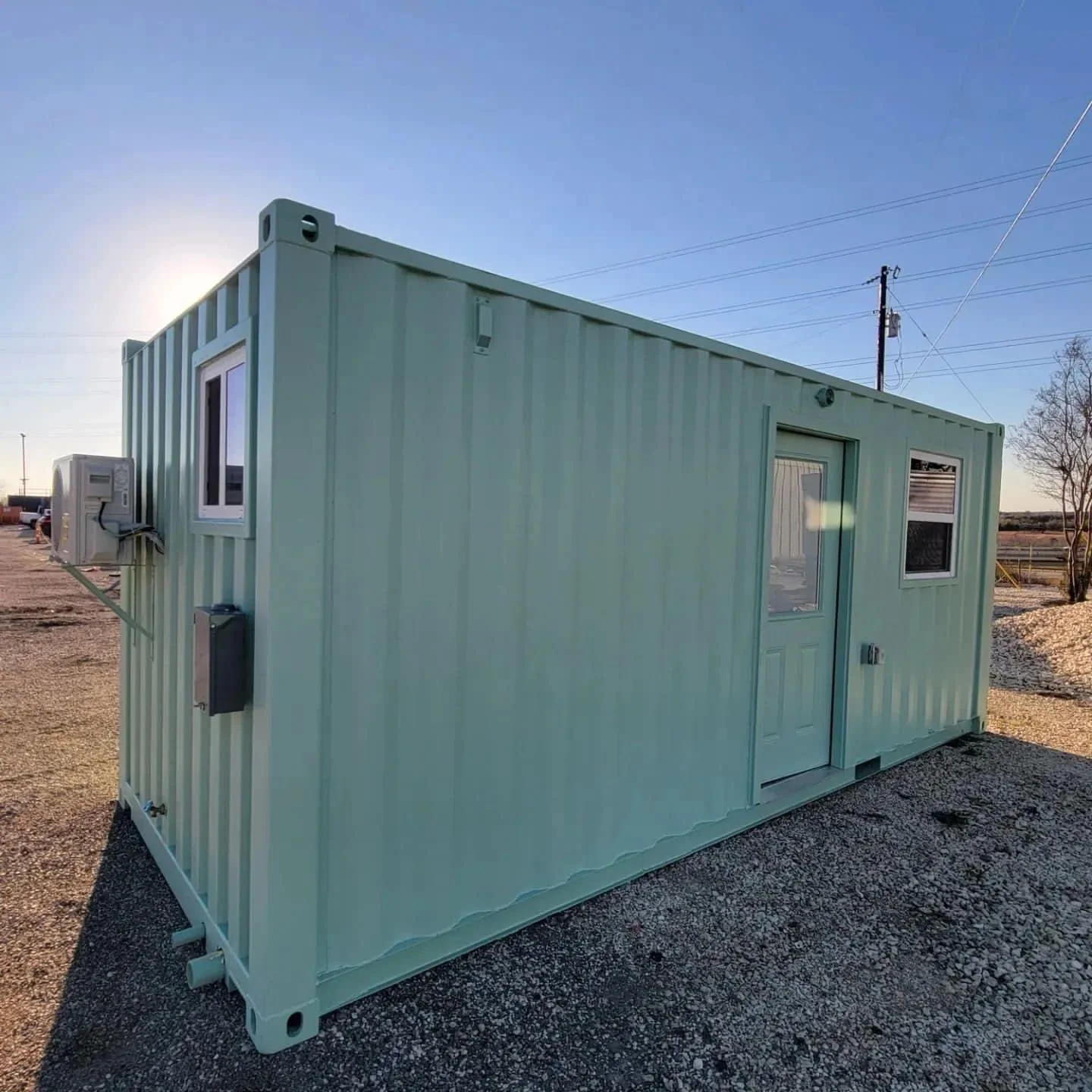 Weather-resistant 20ft Shipping Container Home