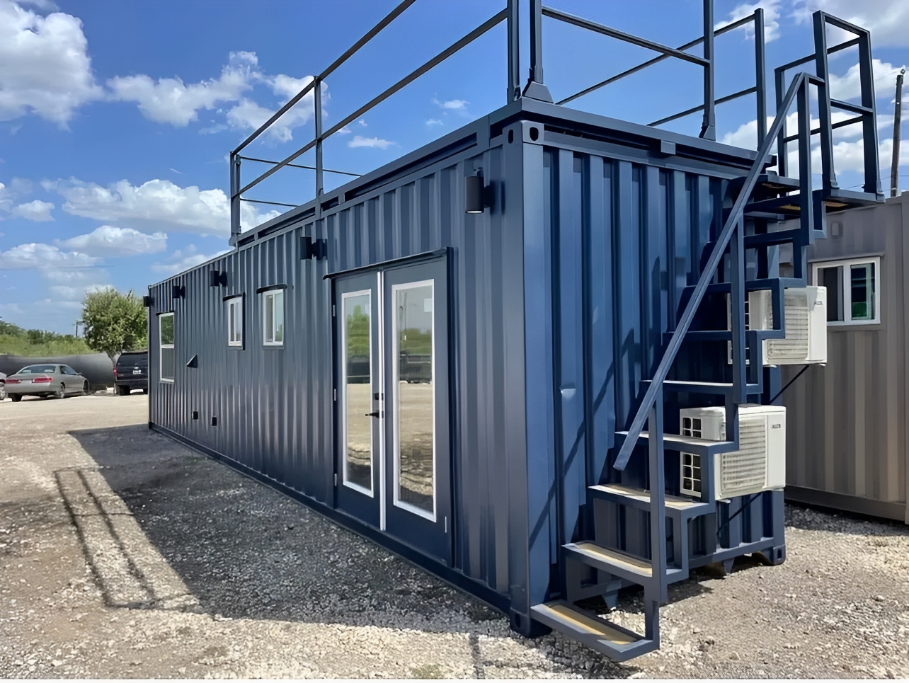 Customized 40ft Shipping Container Made into Luxurious 1 Bedroom. - M-W Containers