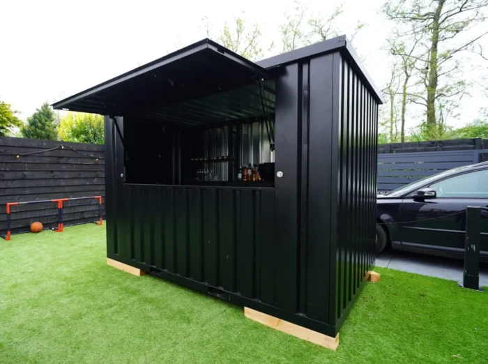 Flat Pack Container 3x2M – Ideal for Bars, Pop-Up Shops & Mobile Businesses - OneStop Container Store