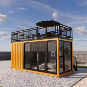 High Quality 20ft Prefab Shipping Container House - M-W Containers