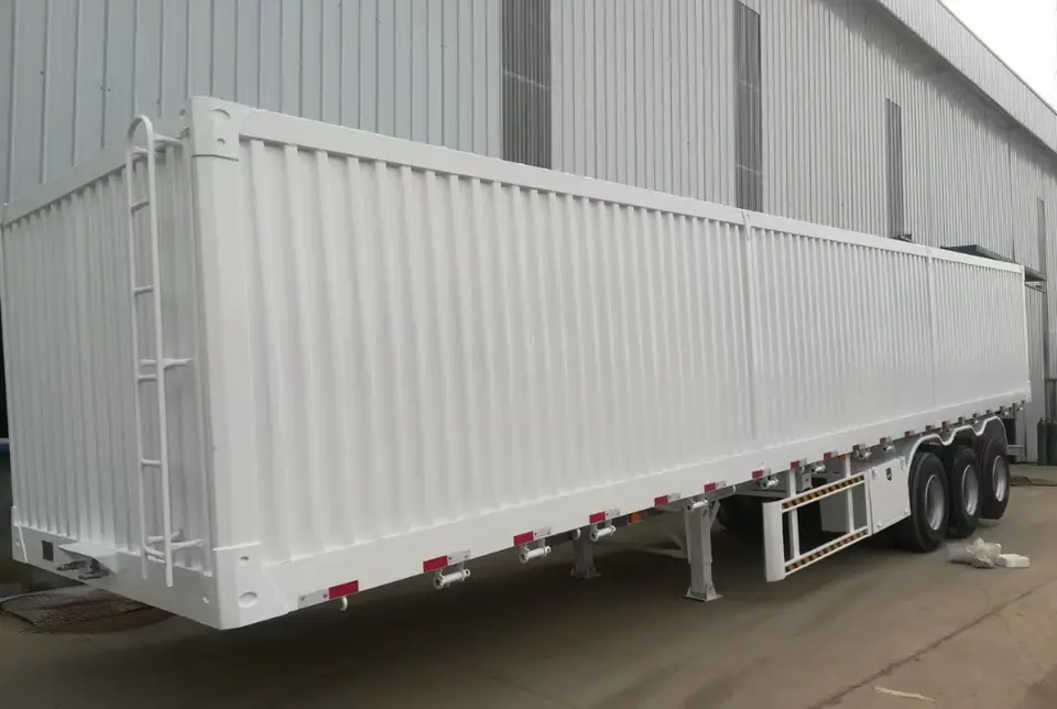 New Flatbed Semi Truck Trailers – Mini Semi Trailer for Sale - OneStop Container Store