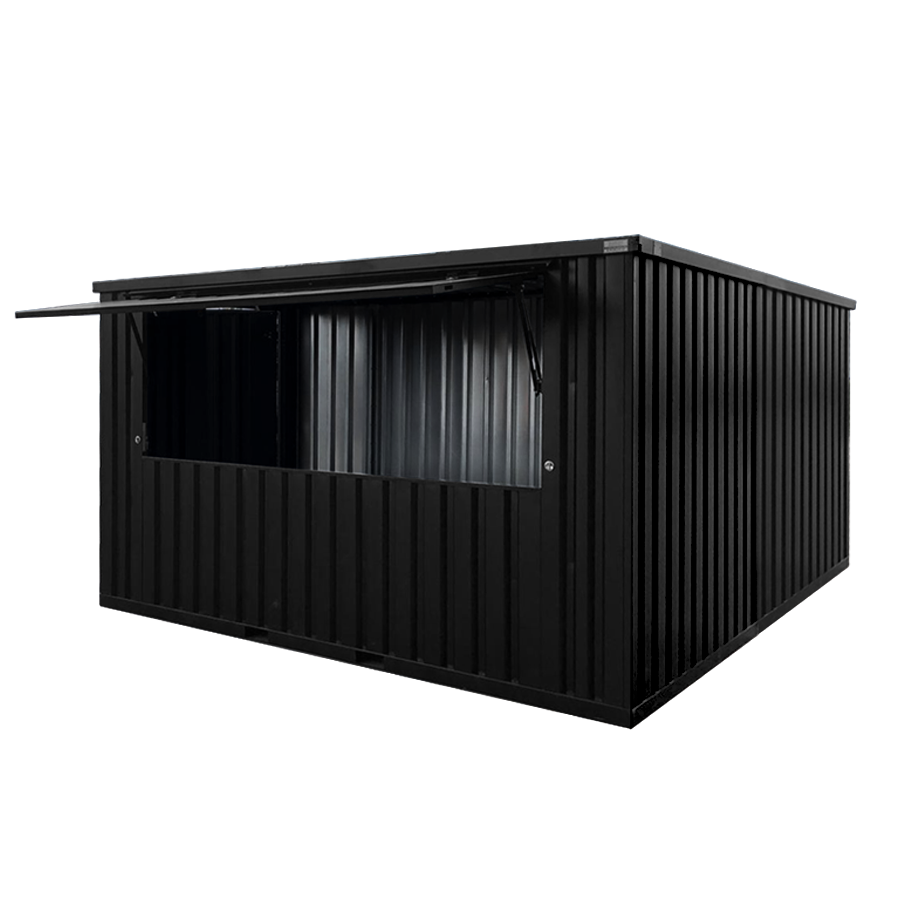 Portable 4x4 Meter Shipping Container Bar with Folding Canopy