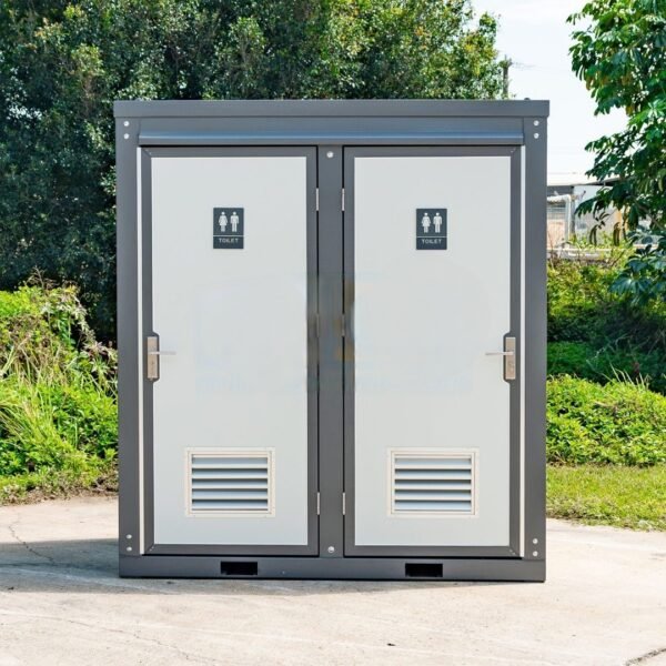 Portable Double Toilet - Colli Trans Containers