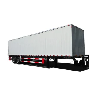 Three-Axle Cargo Box Semi Trailer - OneStop Container Store
