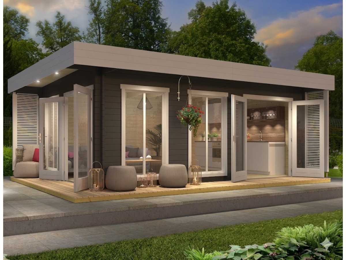 Allwood Bonaire 225 SQF Resort Style Cabin Kit